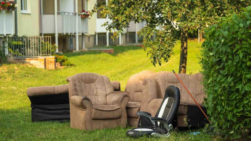 vana mööbli utiliseerimine